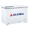 Tủ đông Alaska BCD-4565C 345L 2 ngăn đông mát dàn đồng