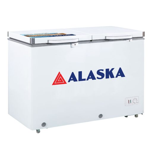 Tủ đông Alaska BCD-4565C 345L 2 ngăn đông mát dàn đồng