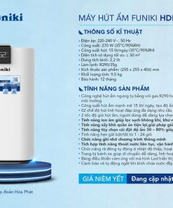 Máy hút ẩm Funiki HDF1501 (≤ 30 m2)