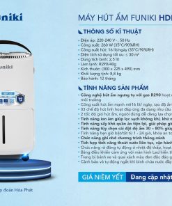 Máy hút ẩm Funiki HDF1601 (≤ 30m2)