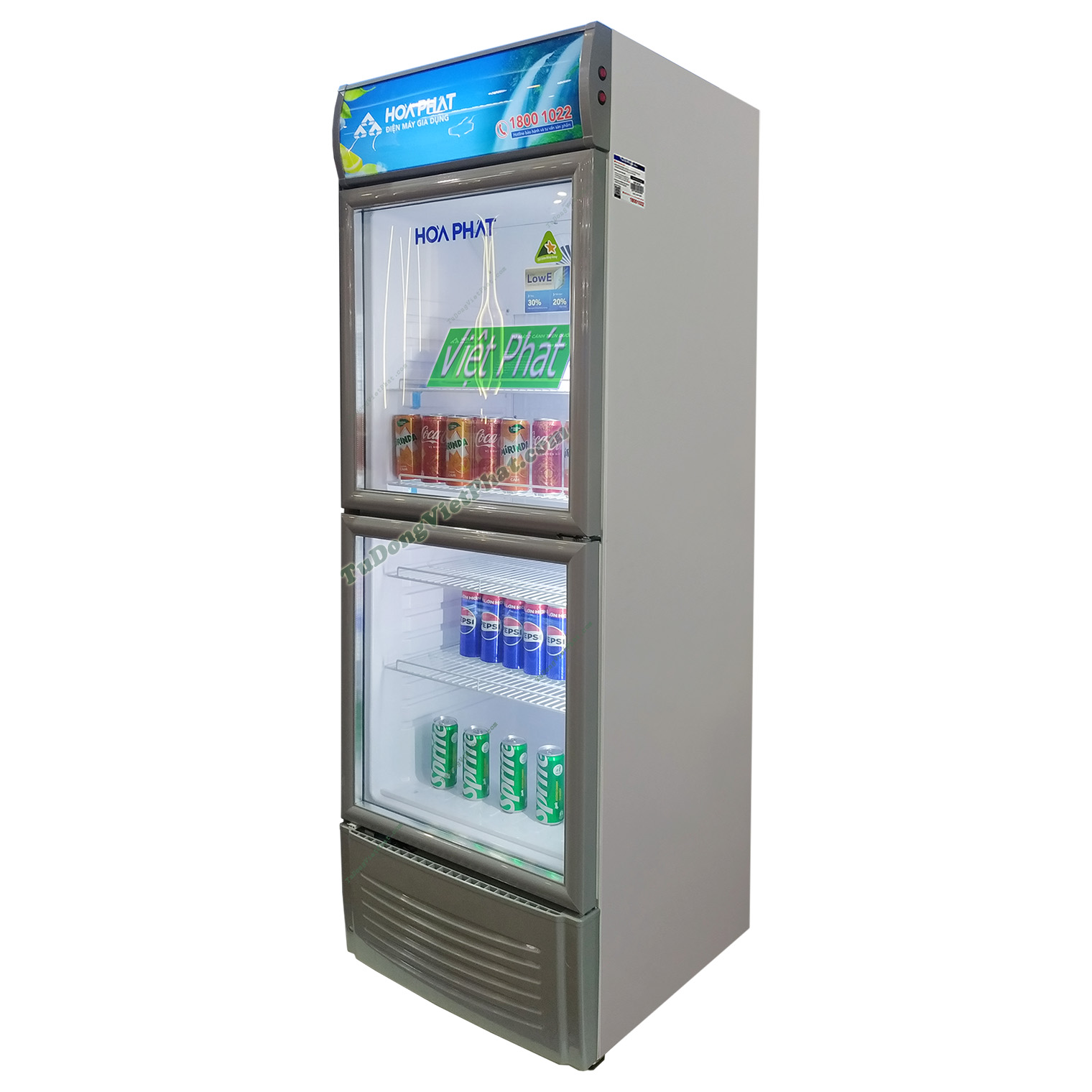 Tủ mát Hòa Phát HSR S6280.Z 280L 2 cánh trên dưới