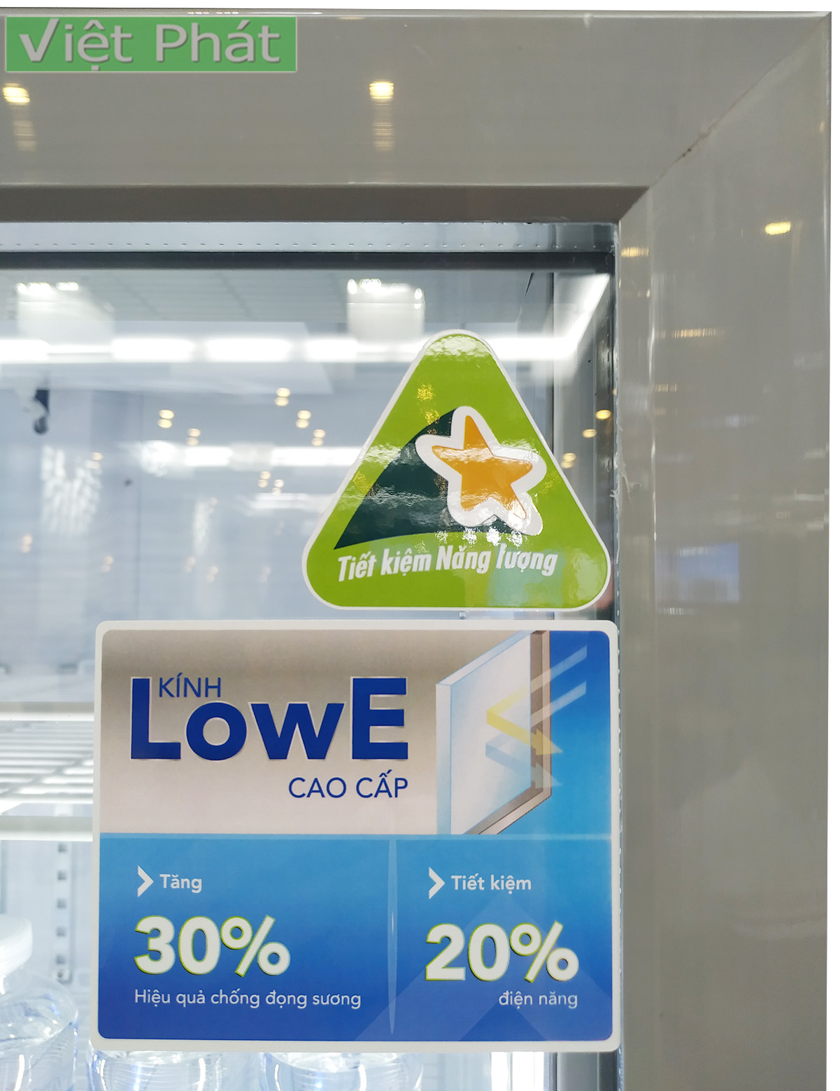 Tủ mát Hòa Phát HSR S6280.Z kính 2 lớp Low-E