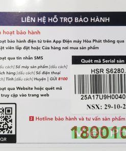 Tủ mát Hòa Phát HSR S6280.Z 280L 2 cánh trên dưới