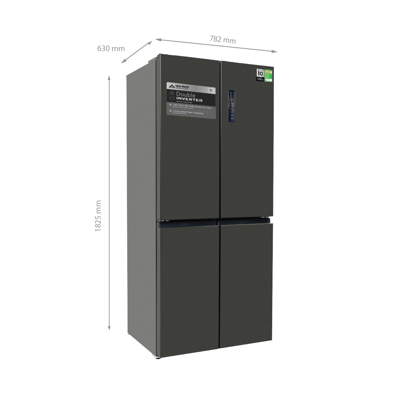 Tủ lạnh Funiki Multi Door 415 lít HR M8415SB