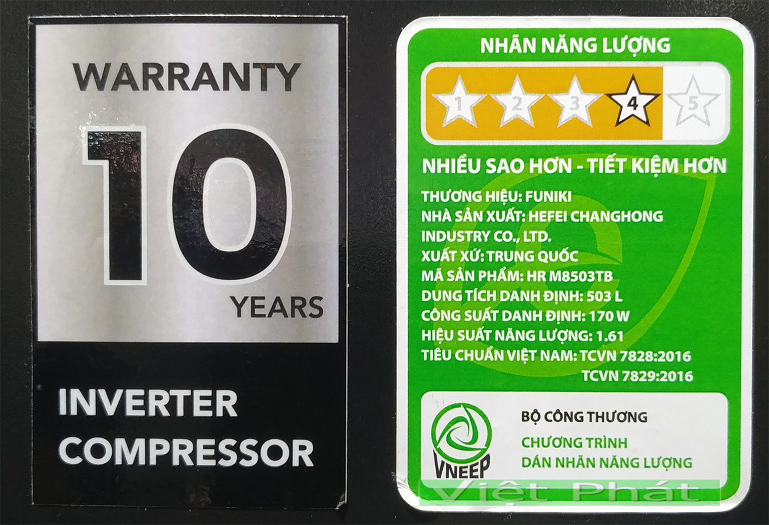 Tủ lạnh Funiki Multi Door 503 lít HR HR M8503TB