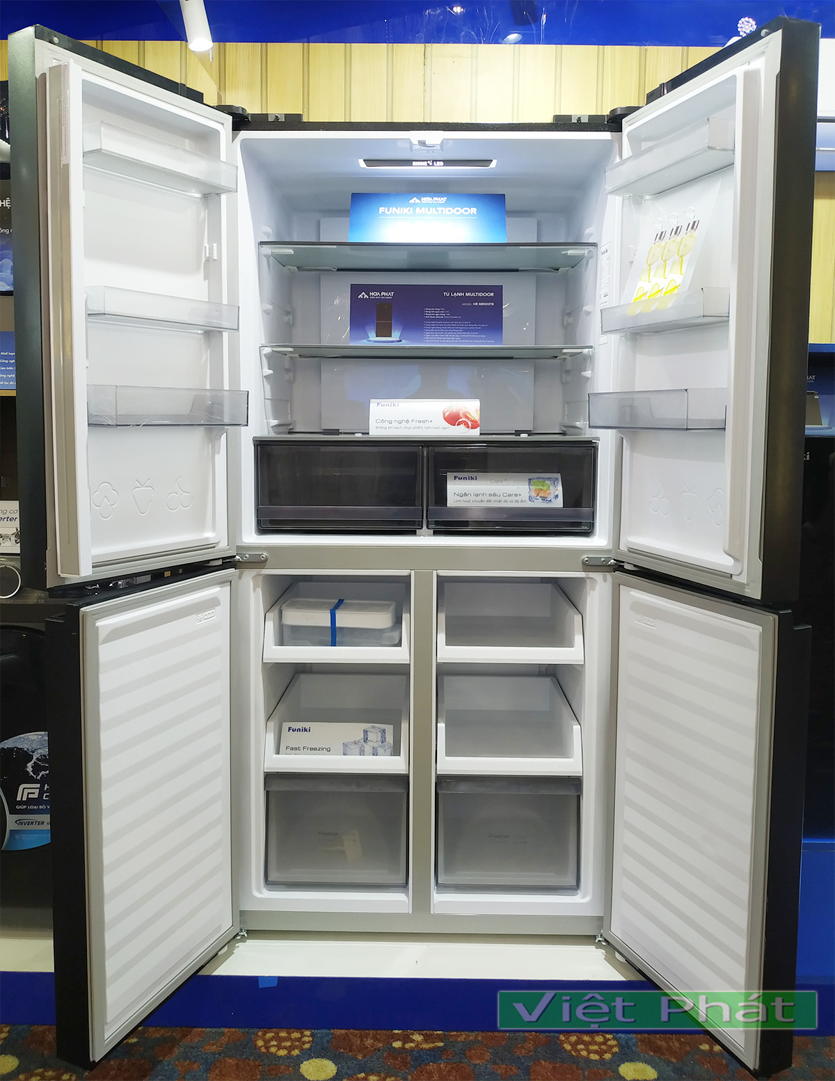 Tủ lạnh Funiki Multi Door 503 lít HR HR M8503TB