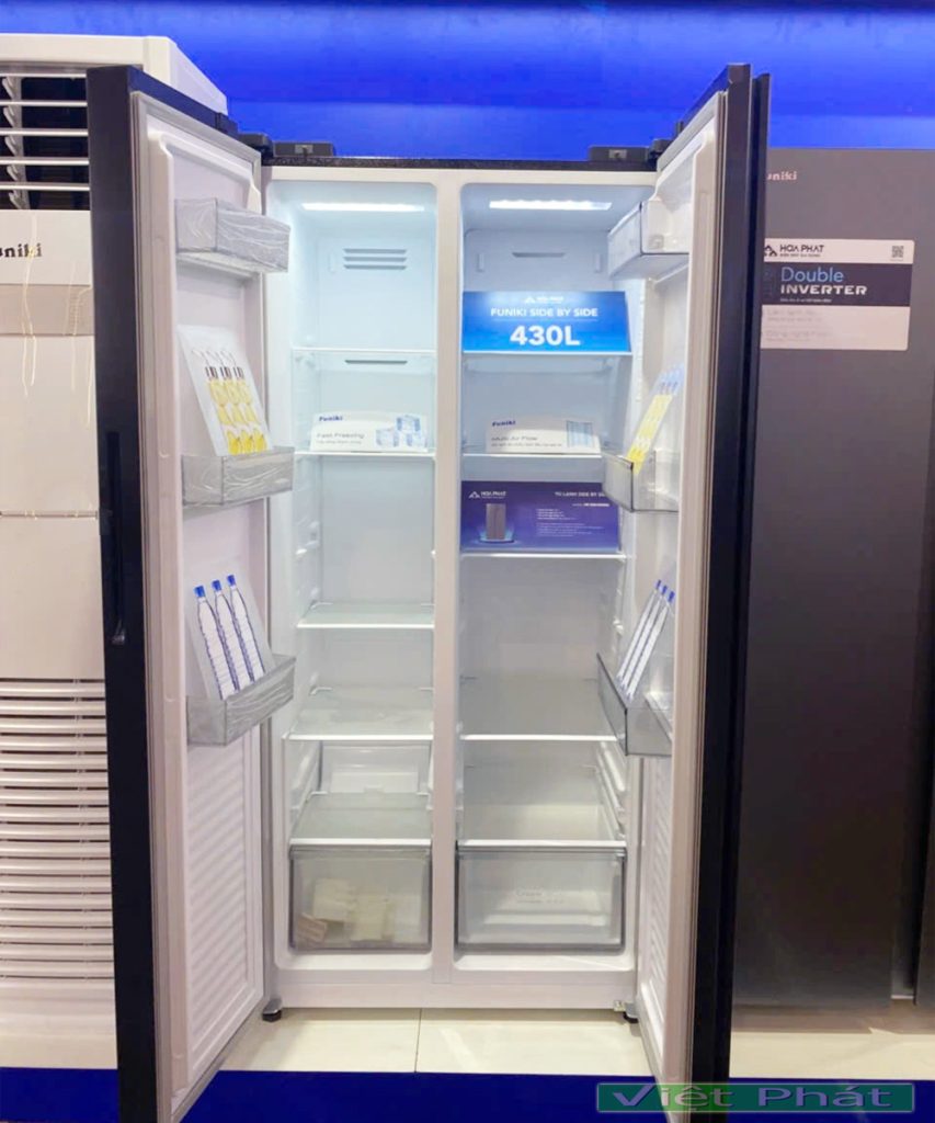Tủ lạnh Funiki Side by Side 430 lít HR SS8430SDG