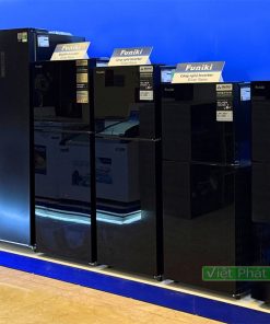 Tủ lạnh cánh kính Funiki Inverter HR T8185GB 185L