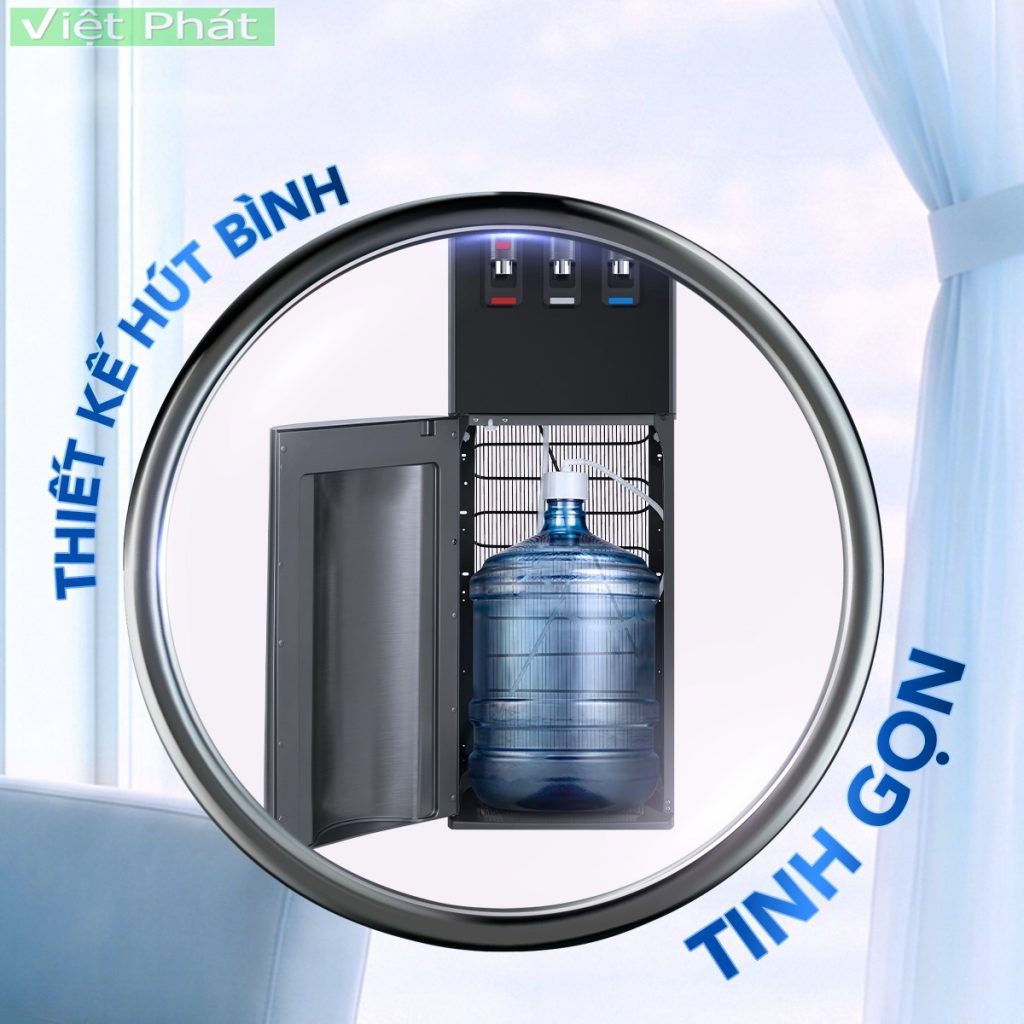 Cây nước nóng lạnh hút bình Hòa Phát HHC366