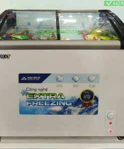 Tủ đông trưng bày Hòa Phát HSF AD6280.C mặt kính 280L