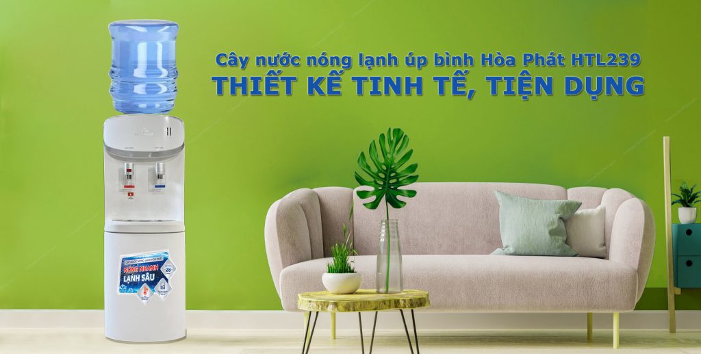 Cây nước nóng lạnh úp bình Hòa Phát HTL239