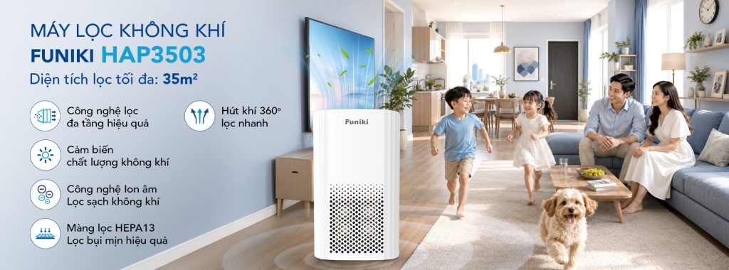 Máy làm lọc không khí Funiki HAP3503
