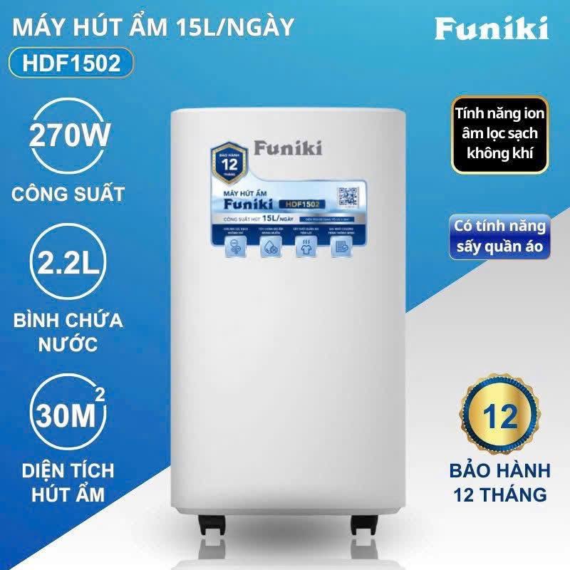 Máy hút ẩm Funiki HDF1502 (≤ 30 m2)