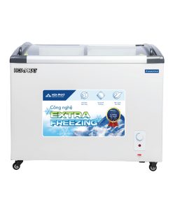 Tủ đông trưng bày Hòa Phát HSF AD8451.C mặt kính inverter 451L